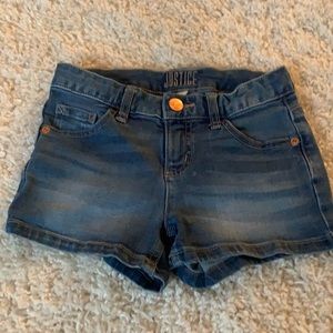 Girls Justice jean shorts